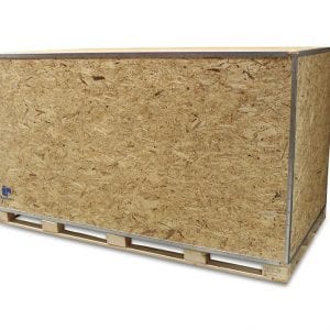 96x48x54 Wood Shipping Crate • ISPM-15 Certified - SharkCrates
