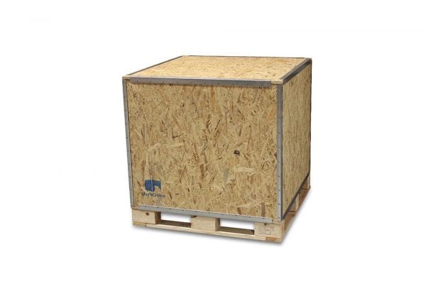 36x36x36 Wood Shipping Crate • ISPM-15 Certified - SharkCrates