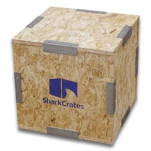 Wood Shipping Crate | 14 x 14 x 14 no pallet