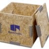 Wood Shipping Crate- 14 x 14 x 14 no pallet