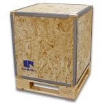 Wood Shipping Crate 24 x 24 x 24