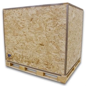 Wood Shipping Crate Large 60 x 48 x 54