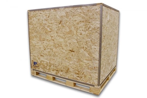 Wood Shipping Crate Large 60 x 48 x 54
