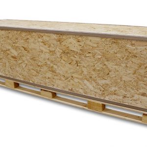 Long wood crate 96 x 24 x 24