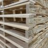 Stack of stringer pallets