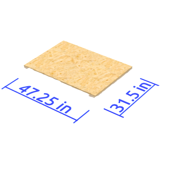 Pallet Collar Lid 47.25 x 31.5
