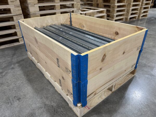 pallet collar loaded warehouse