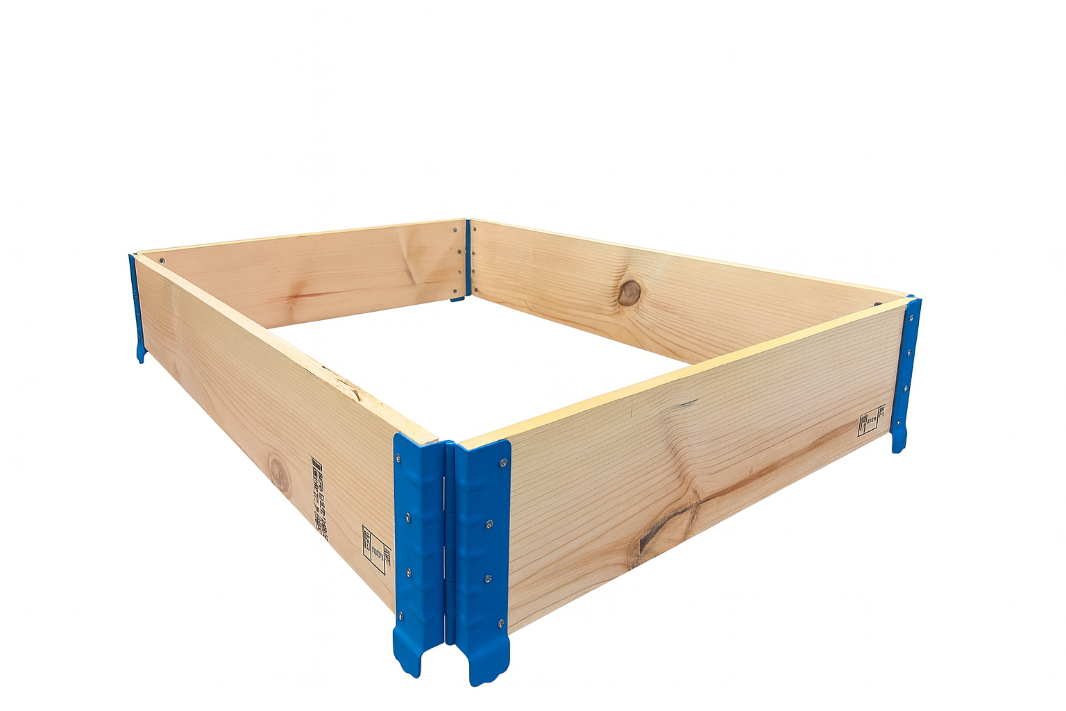 pallet collar blue hinge lumber 1x8